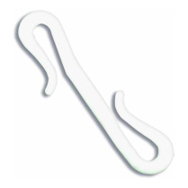 CURTAINS S-TYPE HOOKS (DCSHOOK-50) PK/50