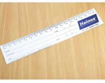 WOUND RULER PAPER DISPOSABLE (HN-DPWR)  CTN1000