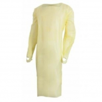 THUMBS UP GOWN REGULAR YELLOW (7002)   CTN/75