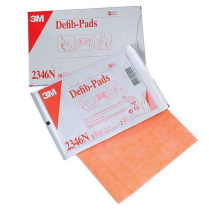 DEFIBRILLATOR PAD 11X15CM 3M (2346N)      BOX/10