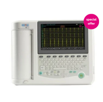 ECG MACHINE 12 LEAD  (ECGMAC-EM1201)  EACH