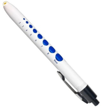 POCKET TORCH ECONOMY PINK C/W BATTERIES