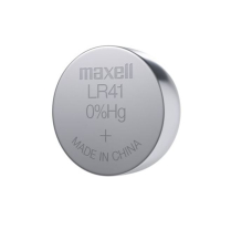 BATTERY MAXELL 1.5V (LR41) BUTTON CELL EA