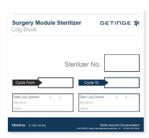 M/TRAX SURGERY STERILIZER LOG BOOK (6006303007)