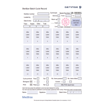 MEDITRAX BATCH CYCLE CARDS (6034311111)      BOX/250