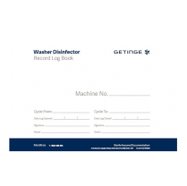 MEDITRAX WASHER DISINFECTOR LOG BOOK (6034322223)  PK/1