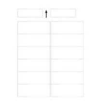 LASER A4 LABEL SHEETS FOR LABELBANDS (9163-11) BX250