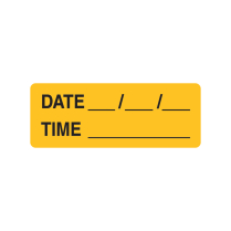 12X32MM DATE __/__/__   TIME________ LABEL (M0080)