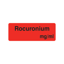 12X32MM ROCURONIUM MG/ML LABEL (R12B)