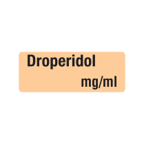 12X32MM DROPERIDOL MG/ML LABEL (R24)