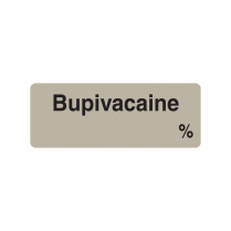 12X32MM BUPIVACAINE % LABEL (R28)