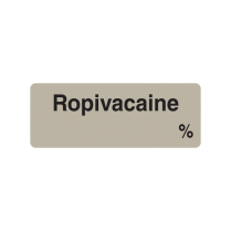 12X32MM ROPIVACAINE % LABEL (R30A)