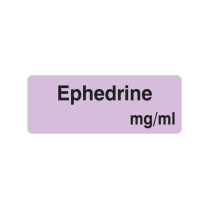 12X32MM EPHEDRINE MG/ML LABEL (R36)