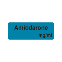 12X32MM AMIODARONE MG/ML LABEL (R48)