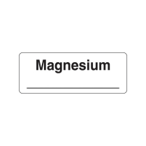 12X32MM MAGNESIUM LABEL (V67B)
