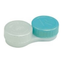 CONTACT LENSE CASE GREEN/ICE B+L (500847)      EACH