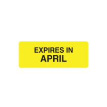 LABEL EXPIRES IN APRIL 12X32MM (M0736)   ROLL/500