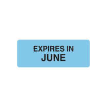 LABEL EXPIRES IN JUNE 12X32MM (M0738)   ROLL/500