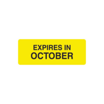 LABEL EXPIRES IN OCTOBER 12X32MM (M0742)   ROLL/500