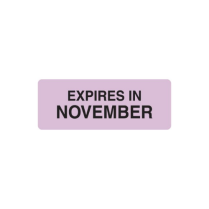 LABEL EXPIRES IN NOVEMBER 12X32MM (M0743)   ROLL/500