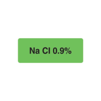 LABEL NA CL 0.9% 12X32MM  (M0117)            ROLL/500