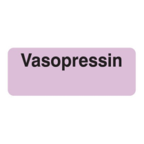 LABEL VASOPRESSIN 12X32MM (M0676)                ROLL/500