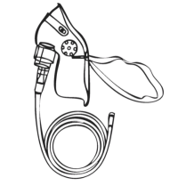 MASK OXYGEN ADULT LOW PROFILE  (DOM6120) BX/60