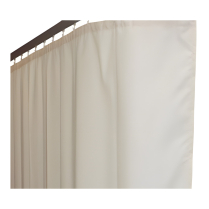 CURTAIN TO SUIT HOSP. TRACK 4M DUNE (1368D)  EACH