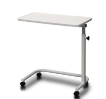 OVERBED TABLE FIXED MANUAL FLAT TOP (AXBT112TH-AW)