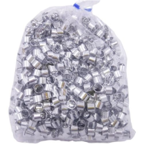 ALUMINIUM SEALING CLIPS FOR BLOOD BAG (ACS121) BX1000