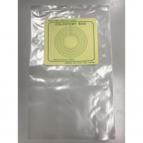 COLOSTOMY BAG 240X150MM DIAM 5-60MM (COLBAG30) PK10