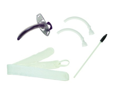 TRACHEOSTOMY SET BLUE 8MM UNCUFFED (100/811/080)