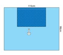 DRAPE UNIVERSAL SIDE DRAPE (35-028) CTN/40