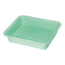 AUTOPLAS PERF TRAY GREEN 400X270X60MM (TRP40X27GR)