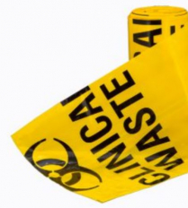 BAG INFECTIOUS WASTE YELLOW SML 27L 510X650MM PACK/50