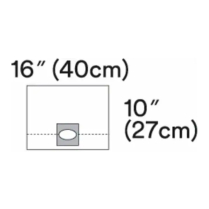 DRAPE OPHTHALMIC LASIK 40X27CM (1022)      PACK/20