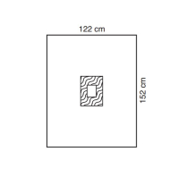 MINOR PROCEDURE DRAPE FENES 122X152 (89208)  CTN/40