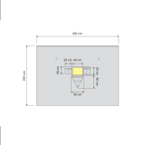 VERTICAL ISOLATION DRAPE 240X330CM (826020-78) CTN/16