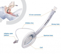 MASK LARYNGEAL UNIQUE #4 SILICONE (105300-000040) EA