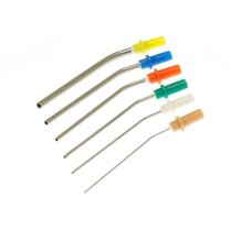 SUCTION TIP METAL 2X80MM MEDIPLAST 14G (66500200) BX50