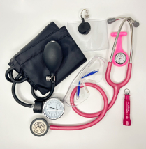 DEAKIN NURSE PRESCRIBED PACK PEARL PINK STETHOSCOPE