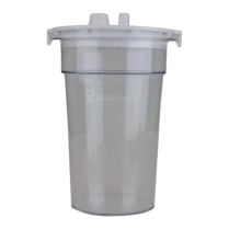 MEDGYN 3/8" DISPOSABLE COLLECTION JAR W/CAP (022331)