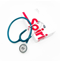 STETHOSCOPE SPIRIT TUNABLE TEAL (CK-A601DPF-12) EACH