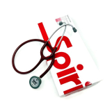 STETHOSCOPE SPIRIT ADULT DUAL HEAD BURGUNDY (S601PF-10)