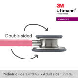 STETHOSCOPE LITTMANN CLASSIC III PEARL PINK (5633)