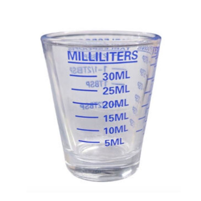 MEDICINE CUP GLASS 30ML EA