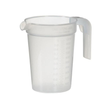 PITCHER JUG BEDSIDE C/W LID 600ML (JUG06NA)