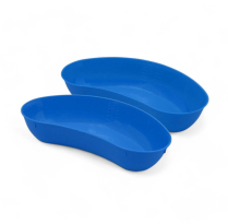 DISH KIDNEY 255X50MM BLUE A/CLAVABLE