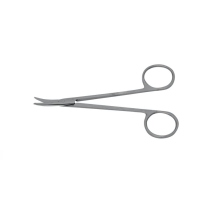 E25-555 EYE SCISSOR BLUNT CURVED 10.5CM