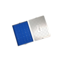 CALTRAY METAL TRAY 230X305X20MM WITH MAT (A5100)